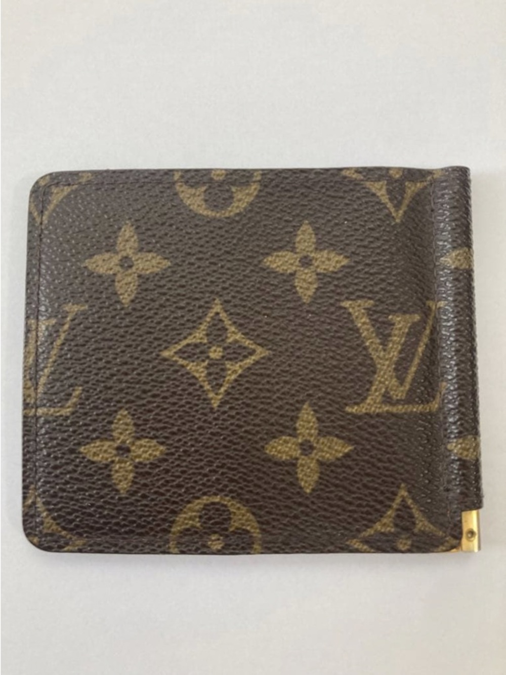 Louis Vuitton Monogram Portefeuille Money Clip Wallet (Rare and Discontinued) - Picture 2 of 11